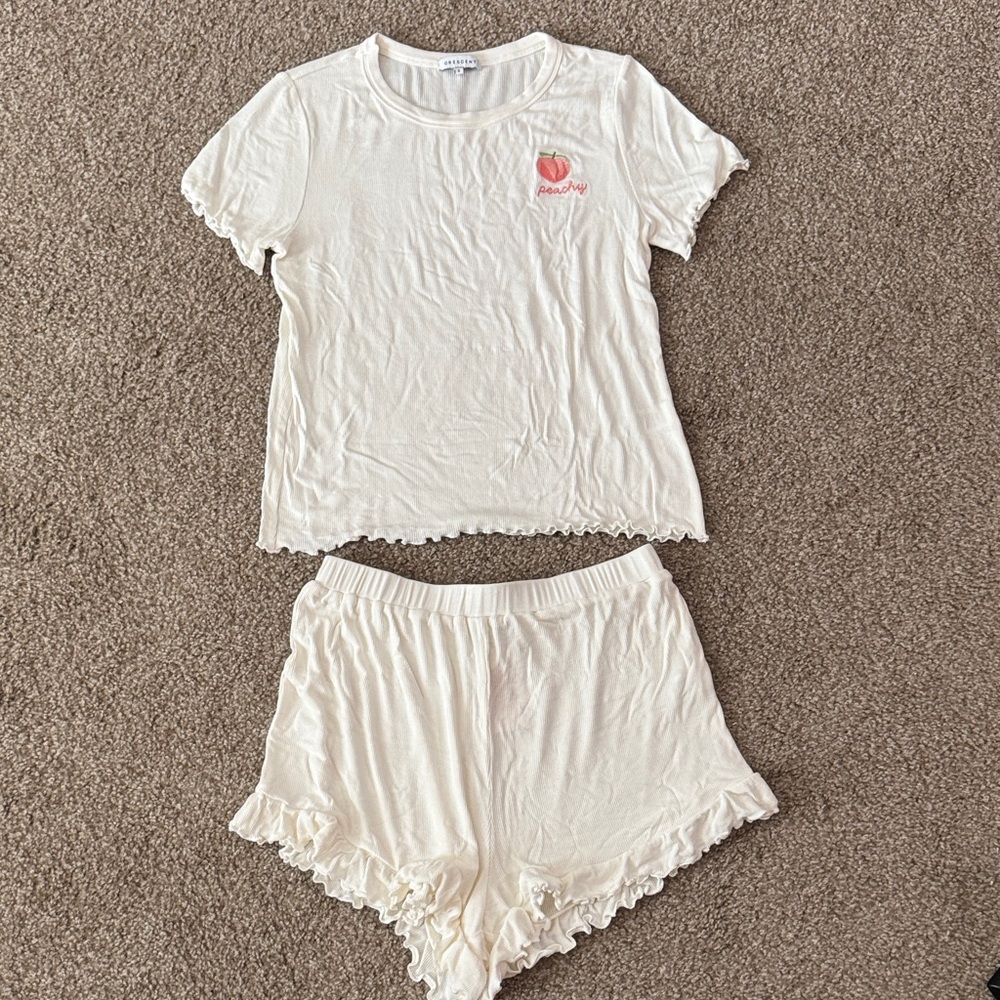 NWT Crescent Pajama Set, size S
